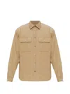 Dsquared2 Buttoned-up Insulated Jacket In Nude