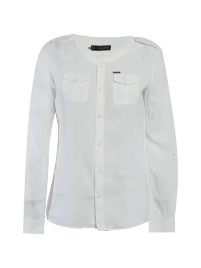 Pre-owned Dsquared2 Button-up Shirt In White