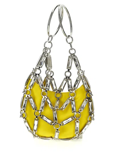 Dsquared2 'cage' Handbag In Yellow