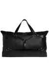Dsquared2 Caged Duffle Bag In Black
