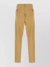 Dsquared2 Camel Cotton Chine Pant In Brown
