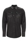 Dsquared2 Dsquared Black Denim Western Shirt