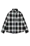 Dsquared2 Checked Shirt In Black