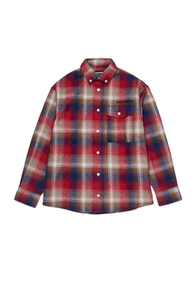DSQUARED2 PLAID FLANNEL SHIRT