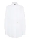 Dsquared2 Maxi Dean Shirt In White