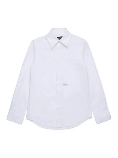 Dsquared2 White Shirt With Logo