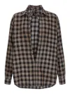 Dsquared2 Dsquared Men Embroidered Flannel Dsquared X Magliano Shirt In Multi