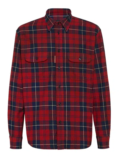 DSQUARED2 CAMISA - ROSADO OSCURO
