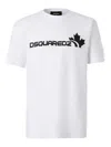 Dsquared2 Regular Fit Tee In White