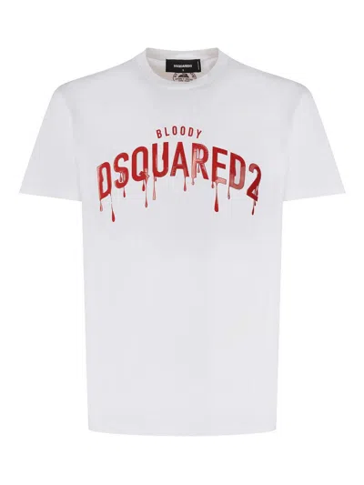 Dsquared2 T-shirt Bloody In Cotton