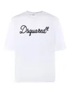 Dsquared2 Jersey T-shirt With Logo In Multi