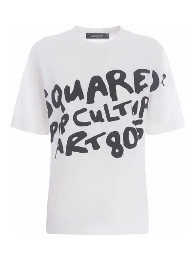 Dsquared2 Tee In White