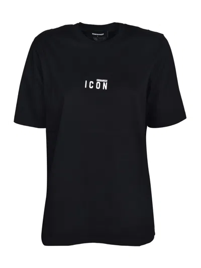 Dsquared2 Icon T-shirt In Black