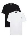 Dsquared2 Fabric T Shirts In Multi