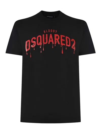 Dsquared2 T-shirt Bloody In Cotton