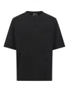 Dsquared2 Compact Cotton Jersey T-shirt In Black