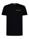 Dsquared2 Palm Beach Printed Cotton T-shirt In Black