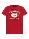 Dsquared2 Baseball Logo T-shirt In Rojo