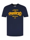 Dsquared2 Short-sleeved T-shirt In Blue