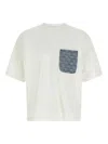 Dsquared2 Dsquared Men T-shirt With Logo Pocket In White
