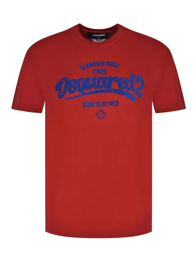 DSQUARED2 CAMISETA - ROJO