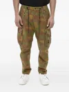 Dsquared2 Camouflage-pattern Logo-print Cargo Pants In Multi