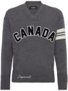 Dsquared2 Canada-patch Jumper In Grey