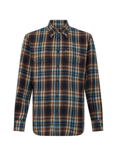 Dsquared2 Canadian Button-down Checked Shirt In Multi