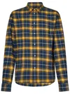 Dsquared2 Canadian Check Flanel Shirt In Blue