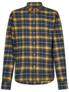 Dsquared2 Canadian Check Flanel Shirt In Blue