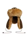 Dsquared2 Drawstring Hat In Brown