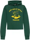 Dsquared2 Canadian Lifestyle Hoodie In Green