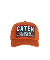 Dsquared2 Canadian-patch Baseball Cap In Orange
