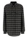 Dsquared2 Canadian Plaid-print Landscape Shirt In Black