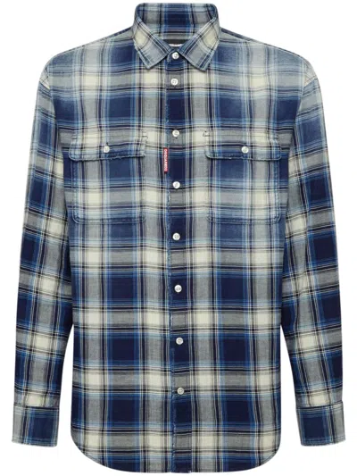 DSQUARED2 DSQUARED2 CANADIAN VINTAGE SHIRT