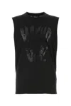 Dsquared2 Sleeveless Crew Neck Tank Top With Graphic Print