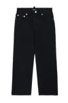 Dsquared2 Icon Straight-leg Jeans In Black