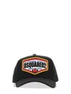Dsquared2 Cappello Baseball In Gabardine Di Cotone