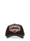Dsquared2 Cappello Da Baseball In Black