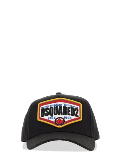 Dsquared2 Cappello Da Baseball In Black
