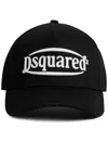 Dsquared2 Logo-embroidered Baseball Hat In Nero