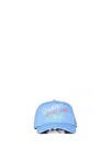 Dsquared2 Clear Blue Baseball Cap With Embroidered Detailing
