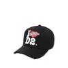 Dsquared2 Distressed Logo-detail Baseball Cap In Black