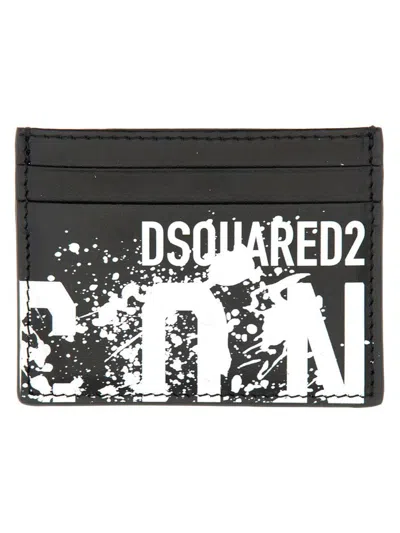 Dsquared2 Card Holder "icon" In Black