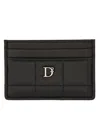 Dsquared2 Dsquared Women Card Holder With Logo In Black