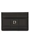 Dsquared2 Dsquared Women Card Holder With Logo In Black