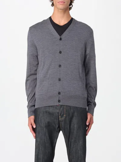 DSQUARED2 CARDIGAN DSQUARED2 MEN COLOR GREY,H28307020
