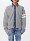 Dsquared2 Cardigan  Men Color Grey In Gray
