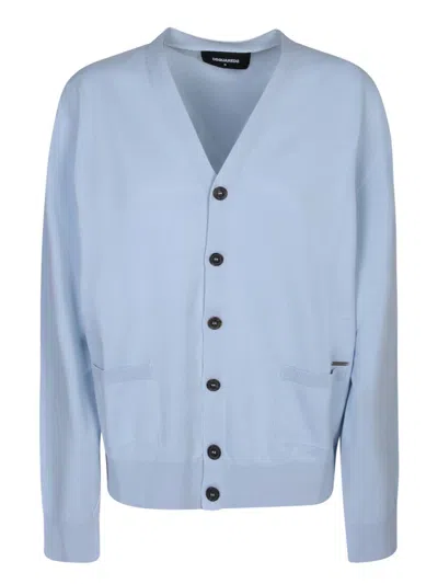 Dsquared2 Cardigans In Blue