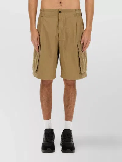 DSQUARED2 CARGO BERMUDA SHORTS WITH MULTIPLE POCKETS